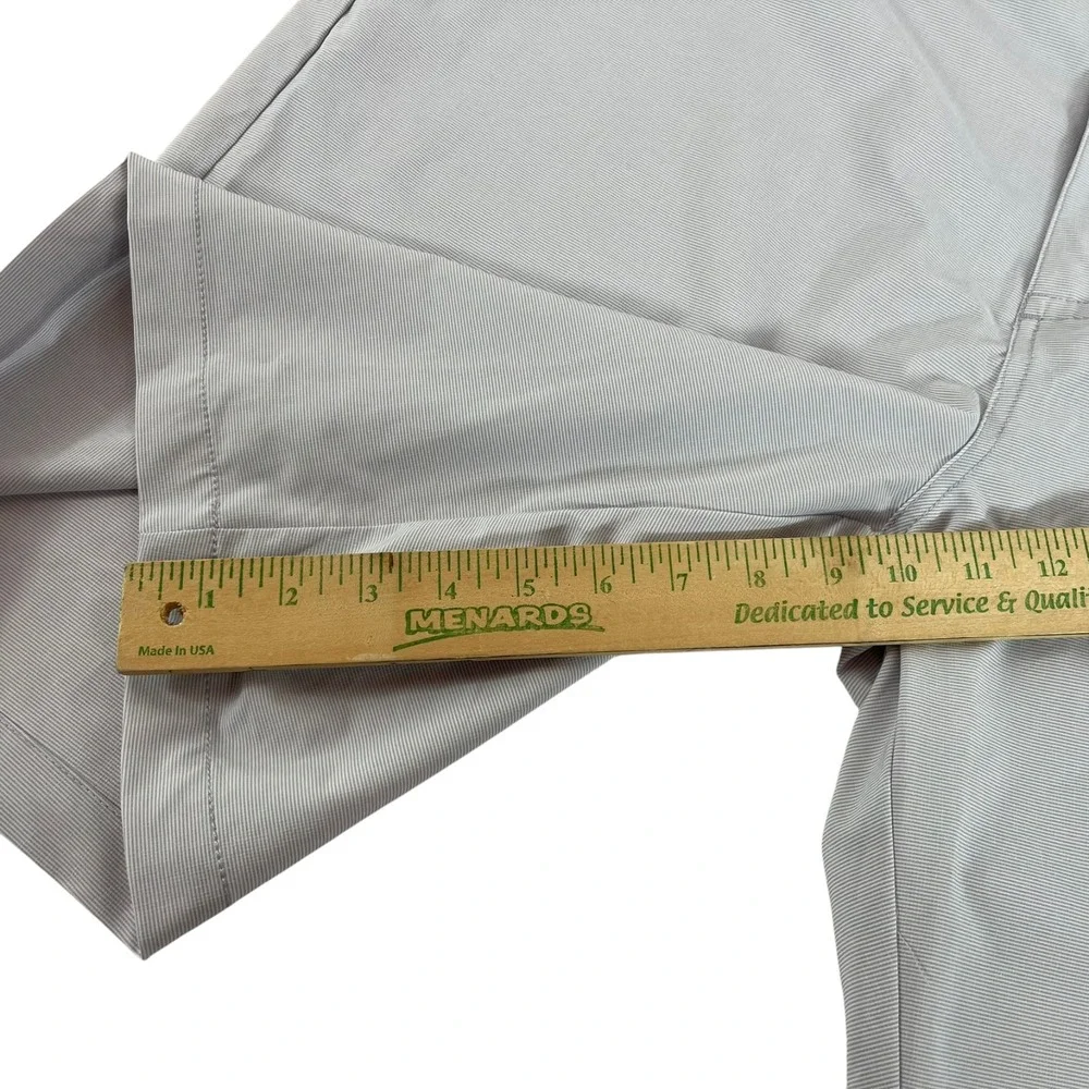 Travis Mathew Performance Shorts 40 Mens Pockets Stiped Golf